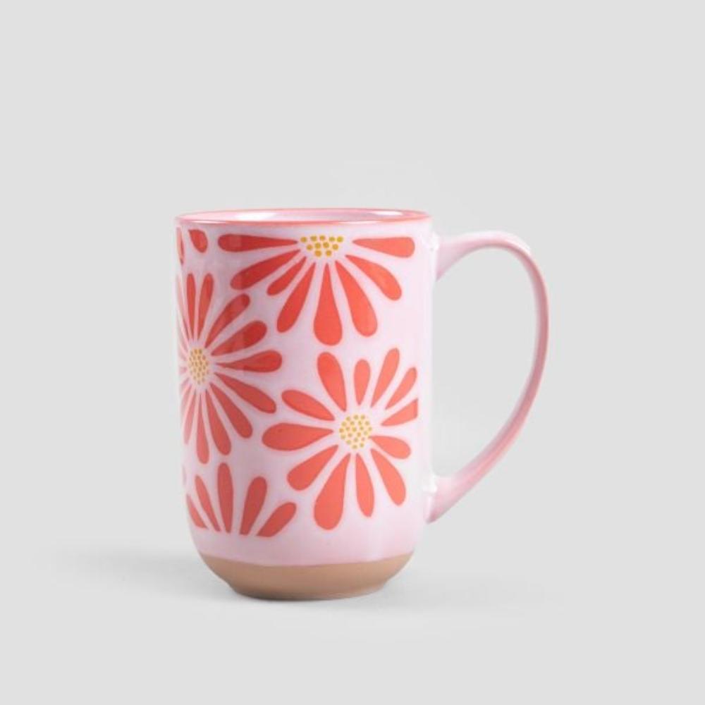 Homla Mug  Fabia  T In Pink Flowers  0.5 L