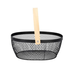 Homla Forres Basket Black 23X21 Cm