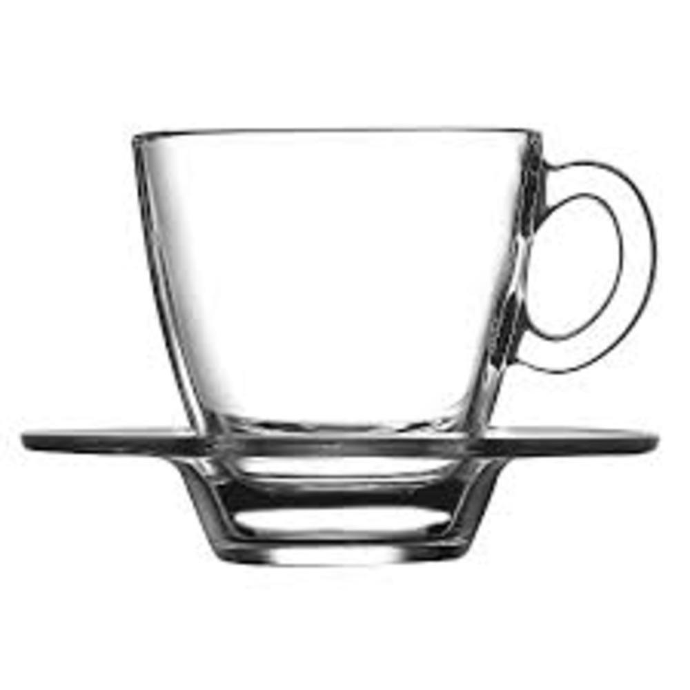 Aqua Espresso Cup & Saucer 72Ml X6 (95756)
