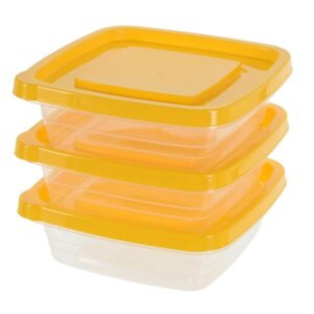 Storage Rect Box Set X3 990Ml