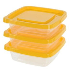 Storage Rect Box Set X3 990Ml