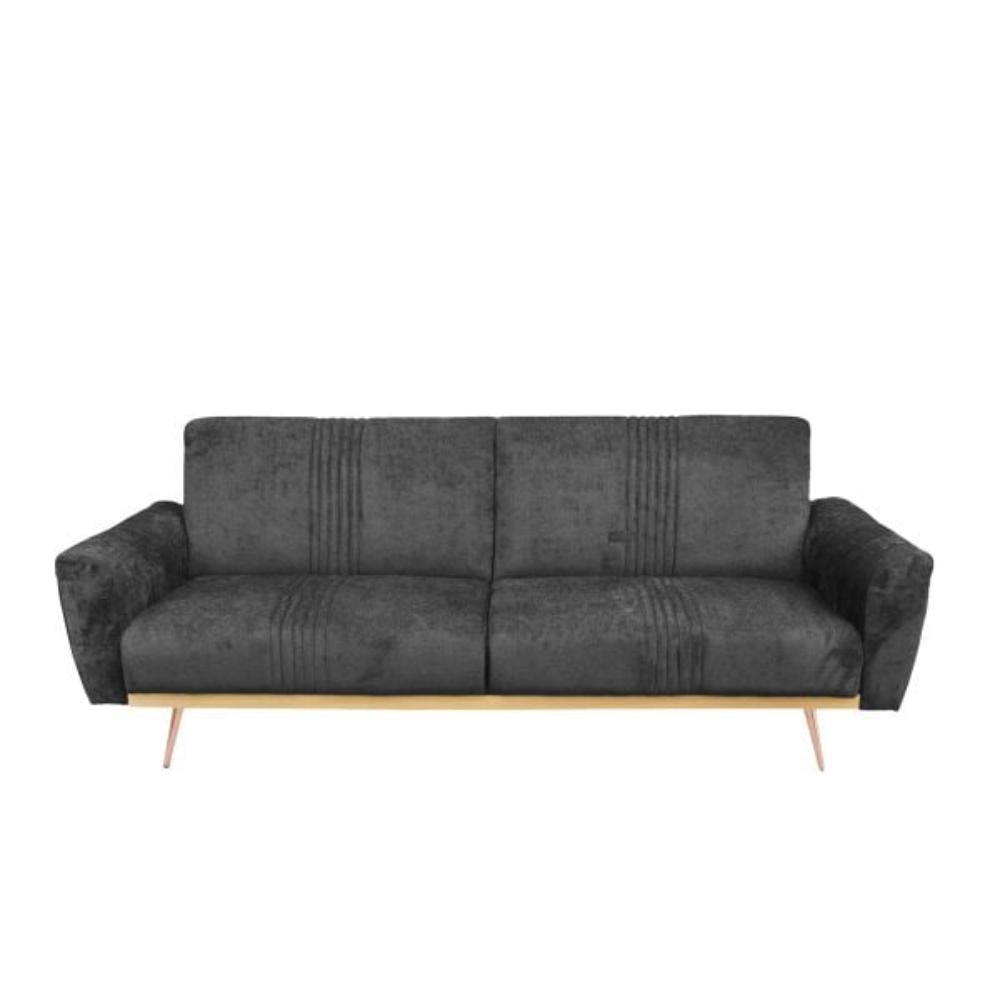 Homla Samtige Sofa Bed 3 seater Grey 212x84x86.5 cm
