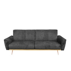 Homla Samtige Sofa Bed 3 seater Grey 212x84x86.5 cm