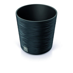 Prosperplast Furu Round Planter 30x30x29.4cm - Anthracite