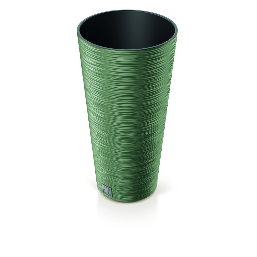 Prosperplast Furu Slim Planter 25x25x48cm - Earth Green