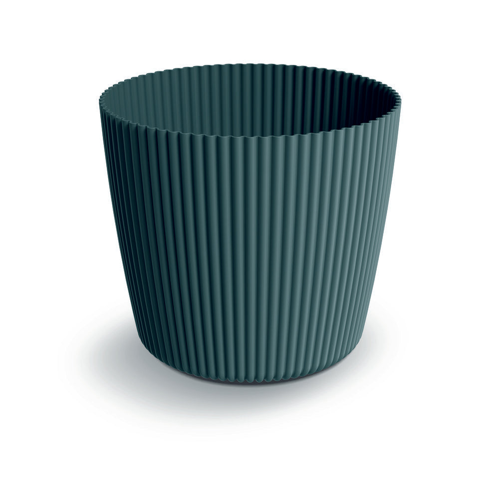Prosperplast Milly Round Planter 29.2x29.2x25.8cm - Ocean Blue