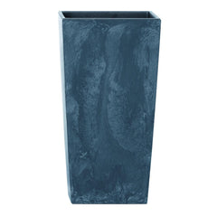 Prosperplast Urbi Square Beton Effect Planter 40x40x75cm - Anthracite