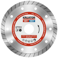 Kreator Wet & Dry Diamond Cutting Disc 115mm