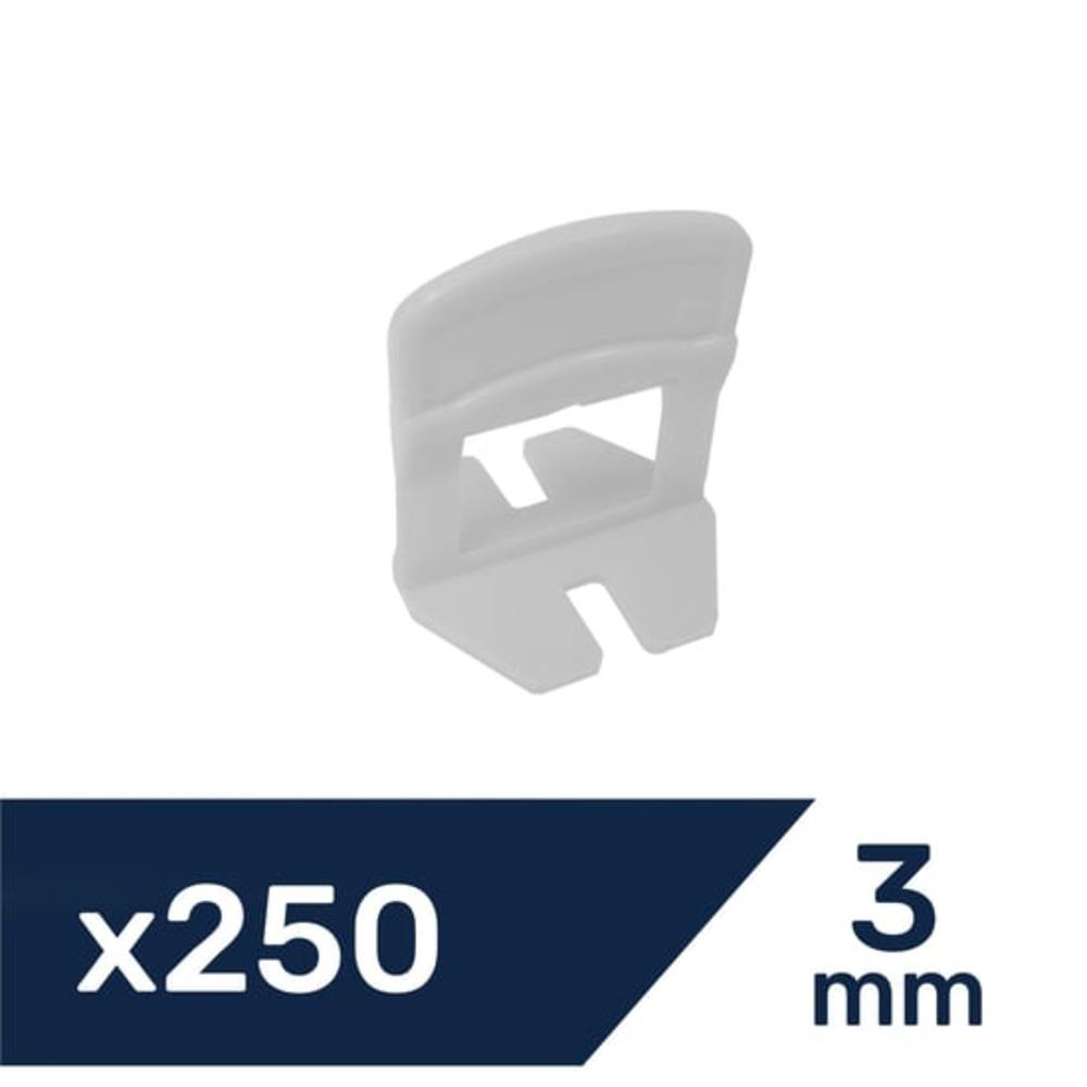 Dexter Self Levelling Spacer Cip 3mm - 250pieces