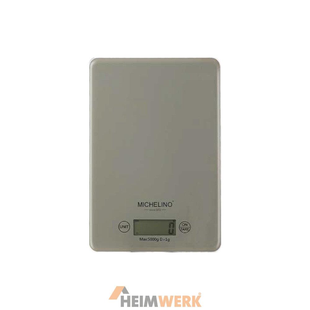 Michelino Kitchen Scale Digital LCD Glass Scale Precision Scale 5kg max
