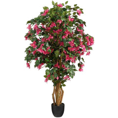 Mica Decorations Bougainvillea Tree in Pot Pink - H140 x D70cm