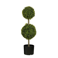Mica Decorations Boxwood Tree Green Waterproof & Uv Resistant - H72 x D22cm