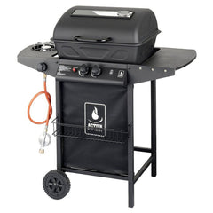 Activa Mastercook Halifax Gas BBQ Grill With Lava Stone & Cover 5.5 + 2.5kw