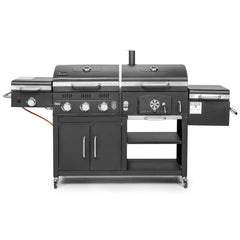 Activa Mastercook Combo 3in1 Gas-Charcoal Grill with Smoker