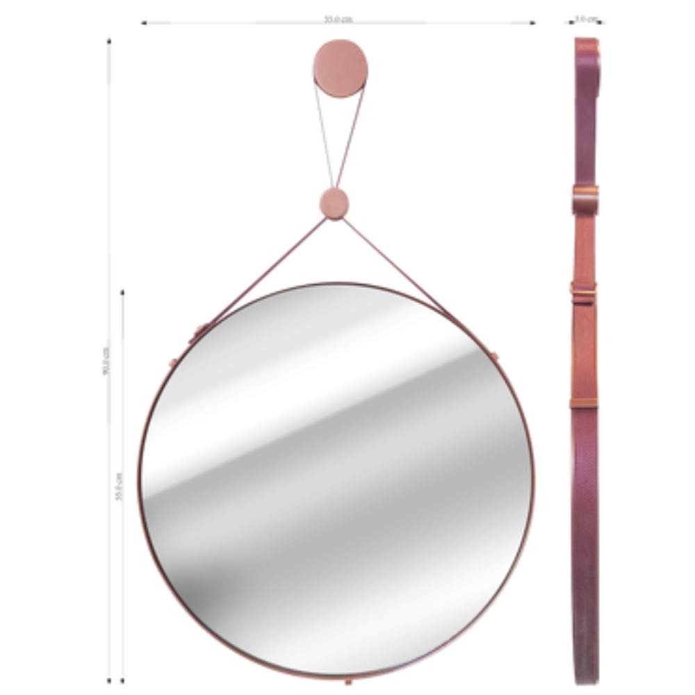 Inspire Mirror Chana Copper 55Cm