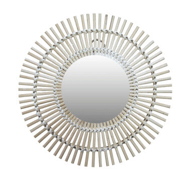 Inspire Mirror Bambo0 Natural 30Cm