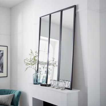 Inspire Mirror Atelier Black 85X115Cm