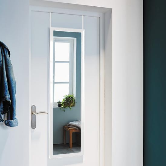 Inspire Mirror Door White 30X120Cm