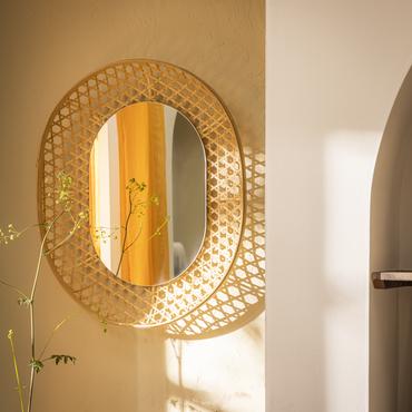 Inspire Mirror Palmeira Natural 65X78Cm