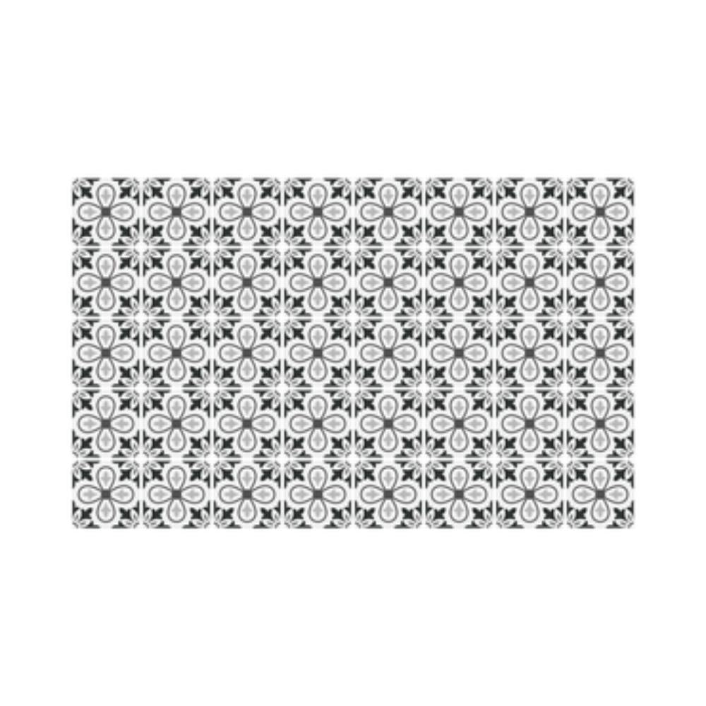 Inspire Kitchen Mat Adrianie Black & White 50x80cm