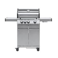 Naterial Hudson ll Gas BBQ 3+1 Burner - Stainless Steel