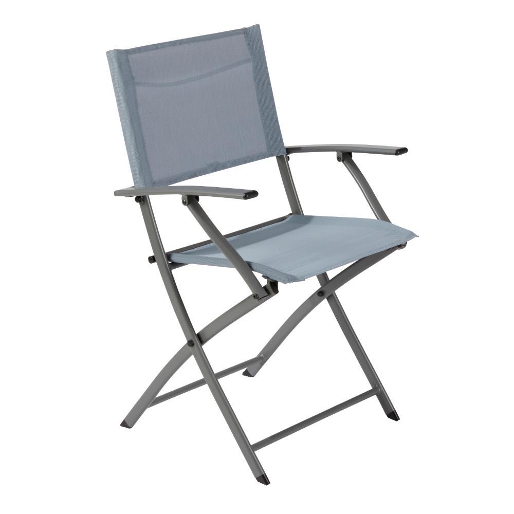 Naterial Emys II Origami ArmChair Steel - Blue Agatha