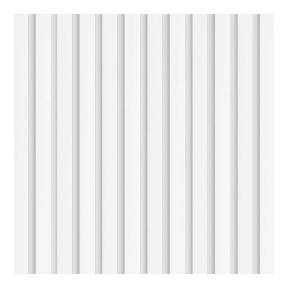 Vox Wall Panel Linerio M-Line White 265 x 12.2 x 1.2cm