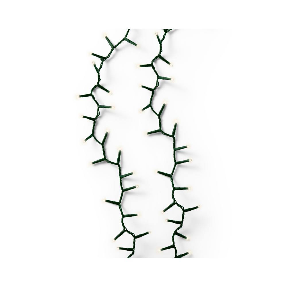 Lumineo BO Compact String Lights with Twinkle Effect 400cm - Green/Warm White
