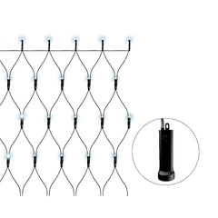 Lumineo BO Durawise Net Lights Twinkle Effect 180 x 85cm - Black/Cool White