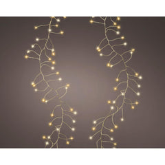 Lumineo Compact Twinkle 960 Micro-Led Lights 12m - Gold/Warm White & Classic Warm