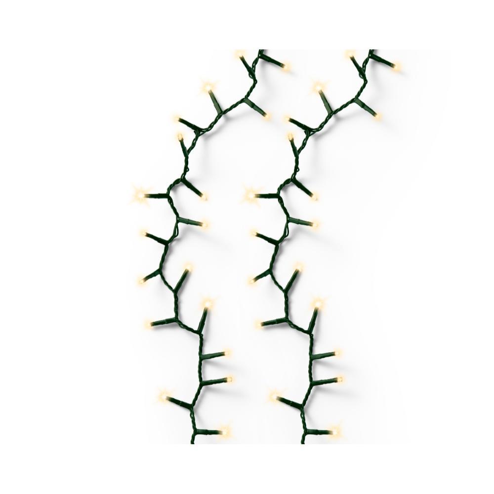 Lumineo Compact Twinkle 2000 Led String Lights 45m - Green/Soft Gold