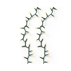 Lumineo Compact Twinkle 2000 Led String Lights 45m - Green/Soft Gold