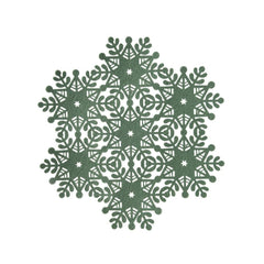 Decoris Felt Placemat 38 x 36.5cm - Green