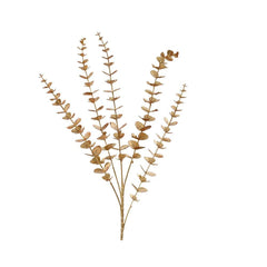 Decoris Spary Eucalypthus on Stem 85cm - Gold