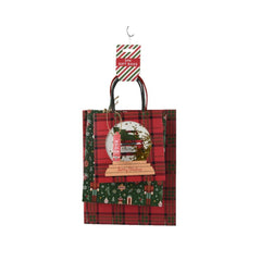 Decoris Paper Giftbags Set of 3pcs - Red