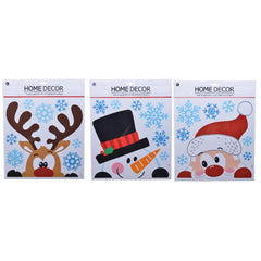 Decoris PVC Window Decoration (3 Assorted)
