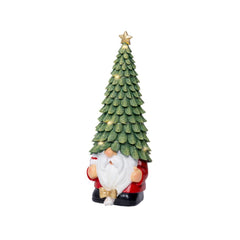 Lumineo BO Micro-Led Gnome 29cm - Red & Green/Warm White