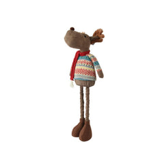 Decoris Polyester Deer Standing 77cm - Brown