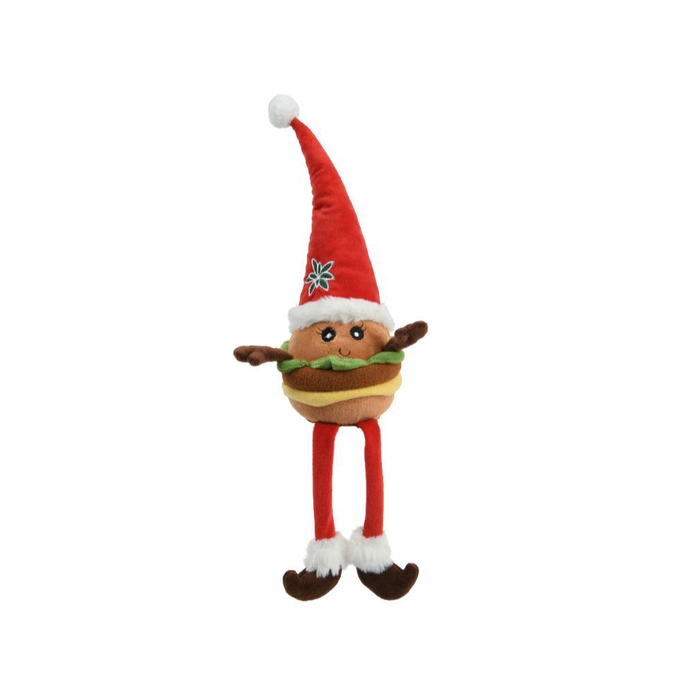 Decoris Polyester Humburger with Dangling Legs 45cm