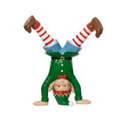 Decoris Polyresin Elf Up Side Down 55cm
