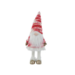 Decoris Polyester Gnome Standing 58cm - Pink