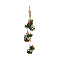 Decoris Iron Bundle of Bells 48cm - Gold