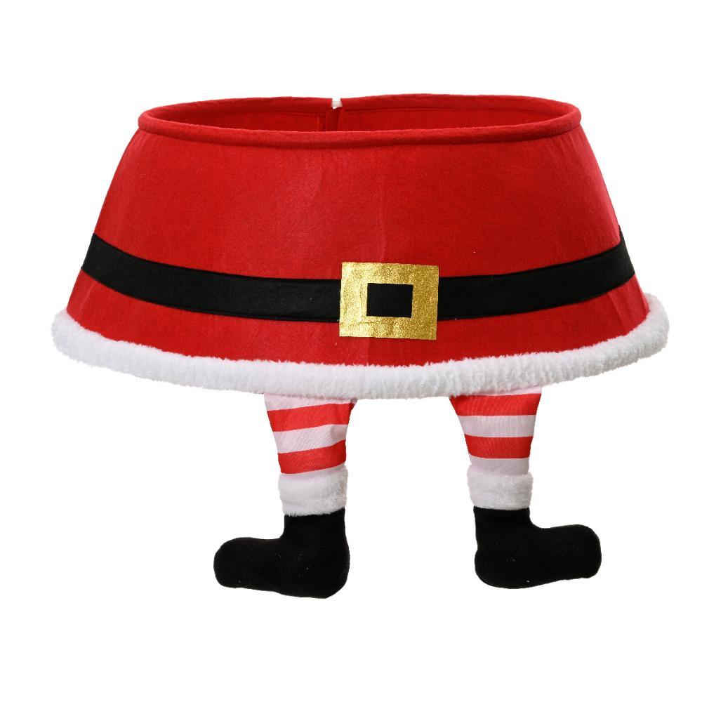 Everlands Polyester Tree Ring - Santa 45 x 65 x 22cm - Red