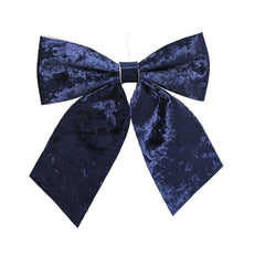 Decoris Polyester Bow 24cm - Night Blue