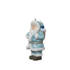 Decoris Polyresin Eskimo Santa Hanger 11.5cm