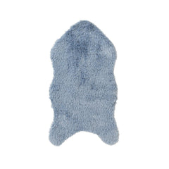 Decoris Rug with Long Fur 90 x 50cm - Blue