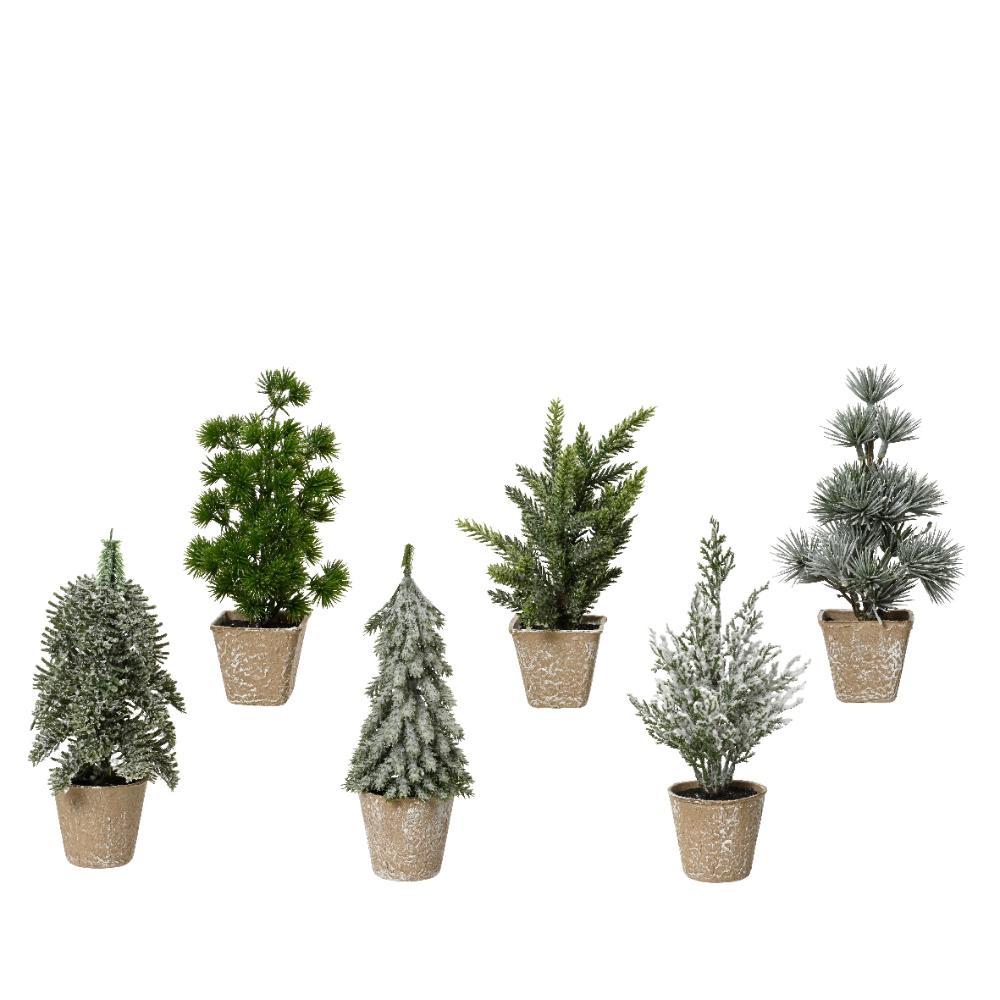 Everlands Mini Tree 20cm - 6 Assorted
