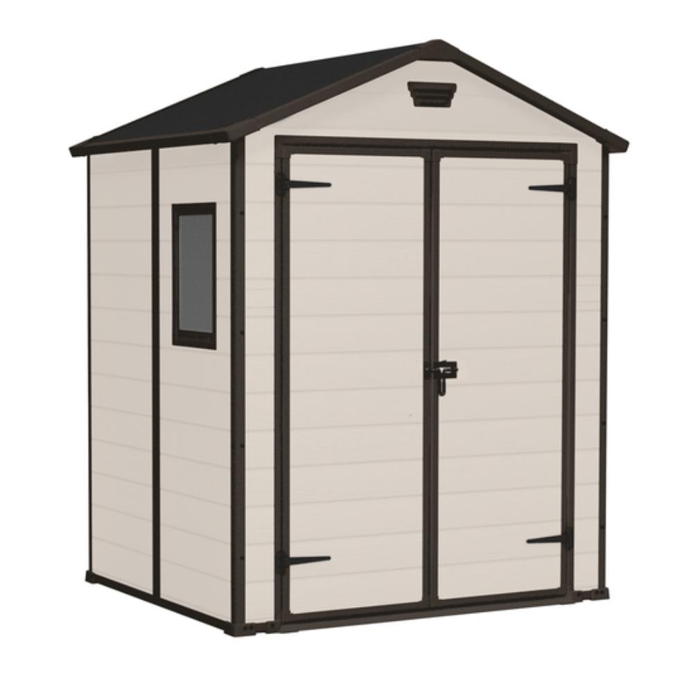Keter Manor DD Garden Shed 185 x 152 x 226cm - Beige