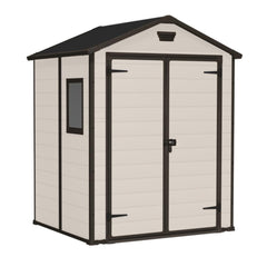 Keter Manor DD Garden Shed 185 x 152 x 226cm - Beige