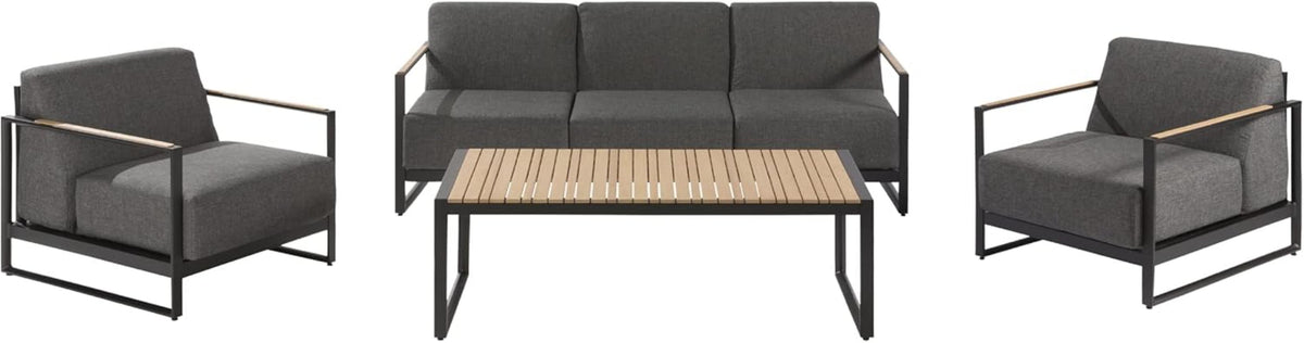 Naterial Noxia Sofa Set 5P - 3-Seater Sofa + 2 Single Sofa + Coffee Table